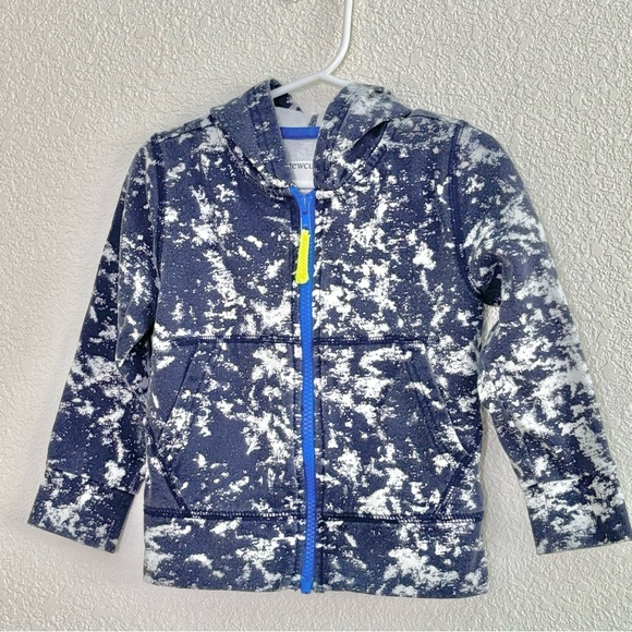 J. CREW Crewcuts 2T  Toddler Full-Zip Hooded French Terry Sweatshirt  Jacket - Picture 1 of 4